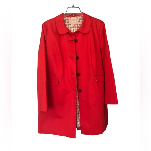 Banana Republic Red Women's Swing Coat - Picture 4 of 8